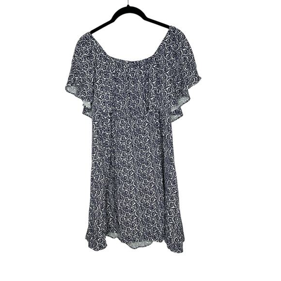 Rebecca Minkoff Womens Havasu Dress 0 Off The Shoulder Beach Resort Vacation - Picture 8 of 13